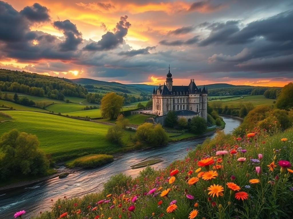 Château de Montbrun surroundings