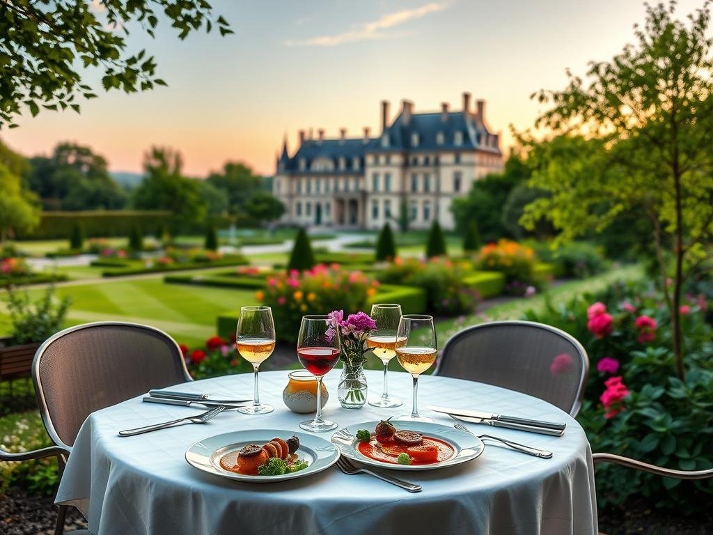dining near Château de Hautefort