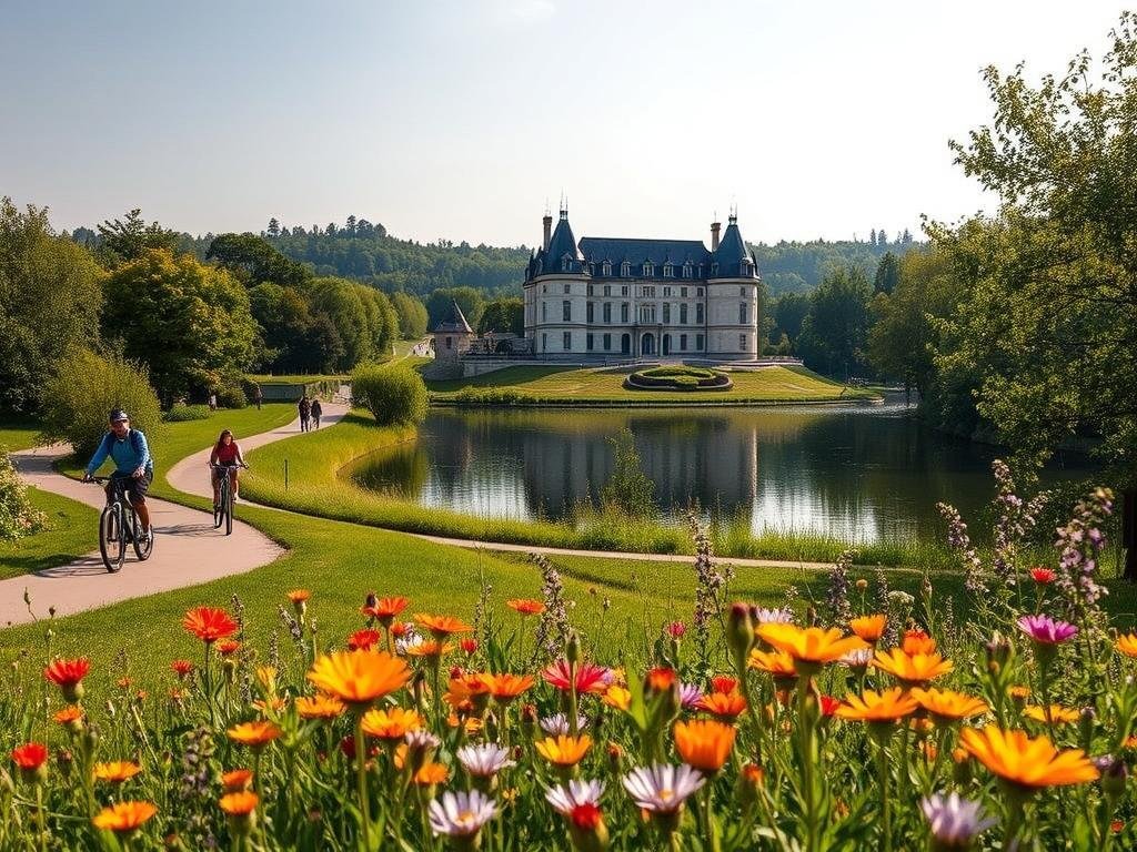 outdoor activities around Château de Montbrun