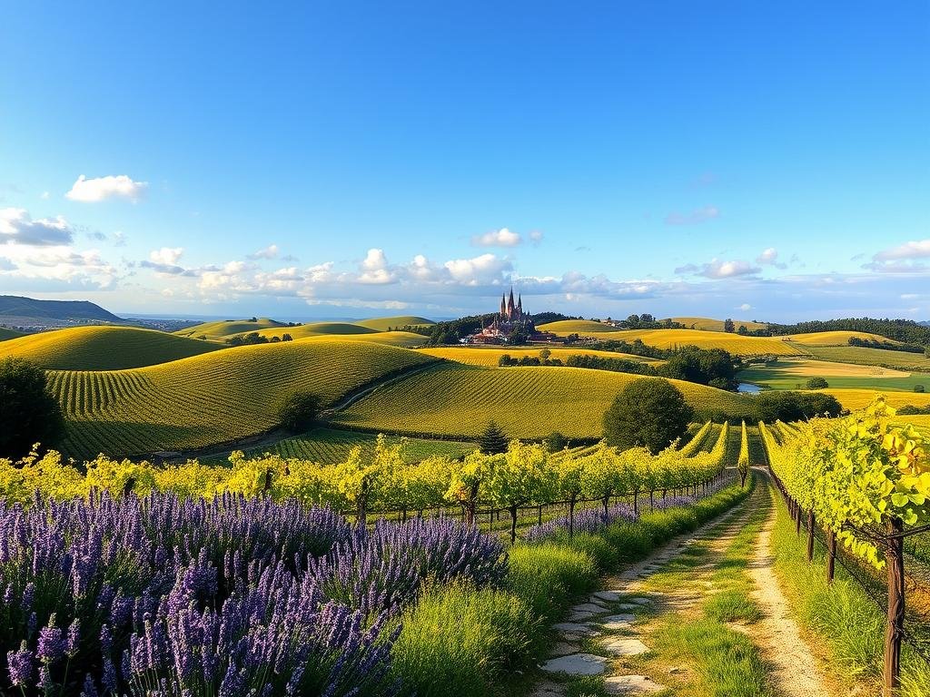 scenic wine country